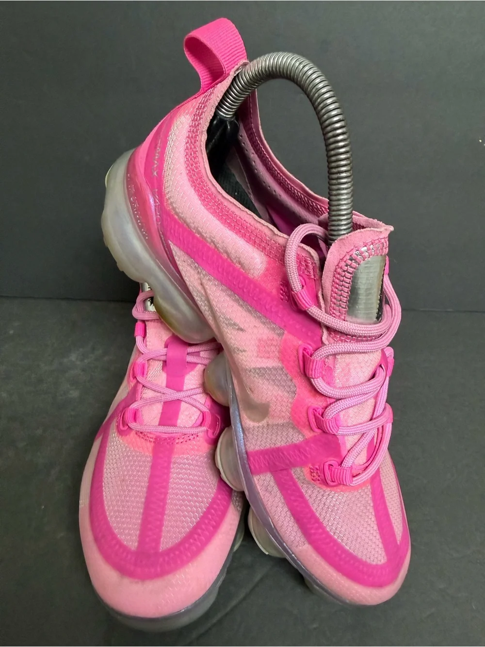 Nike Air VaporMax Shoes Womens Size 7.5 Pink Running Sneakers AR6632-600